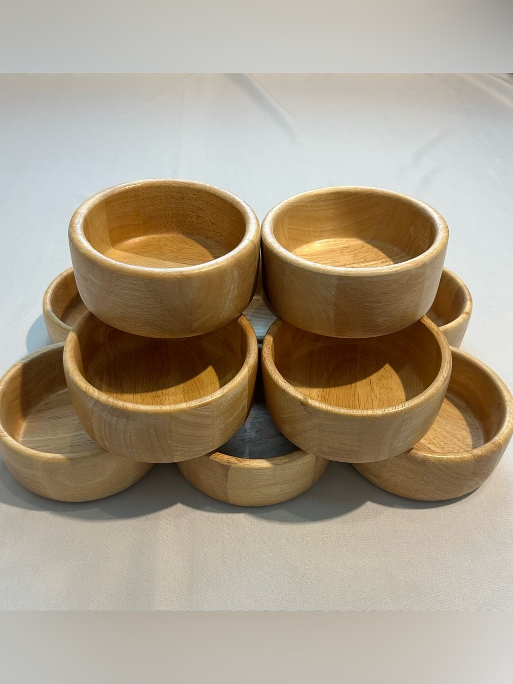 Dolphin Genuine Beechwood 12 Bowl Set Made in Thailand